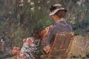Mary Cassatt, Mary in the garden